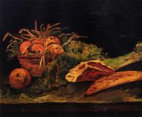 Gogh, Vincent van - Still Life with Apples, Meat and a Roll